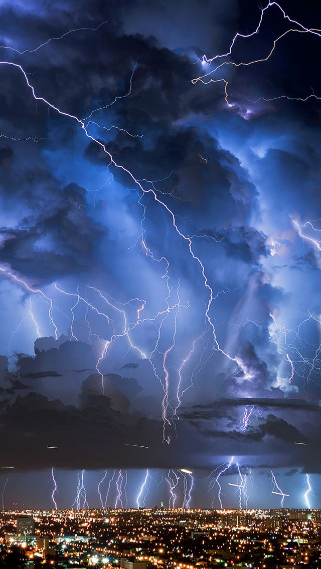 fond d'écran iphone foudre,tonnerre,orage,foudre,ciel,la nature