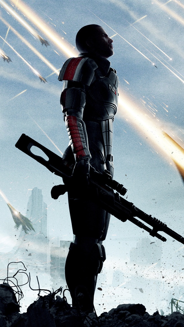 mass effect phone wallpaper,action adventure game,movie,action film,fictional character,action figure