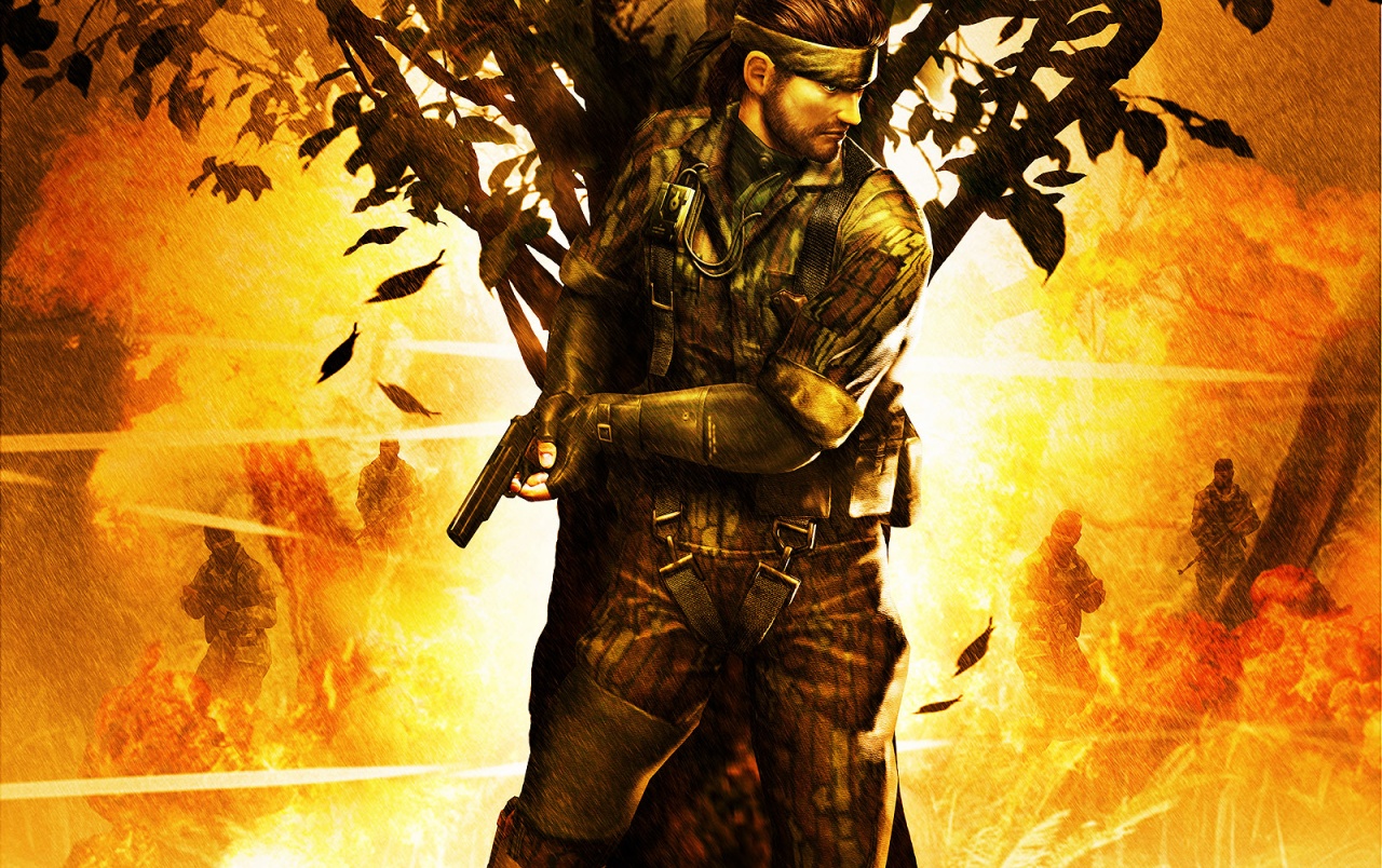 metal gear solid iphone wallpaper,action adventure game,pc game,shooter game,cg artwork,demon