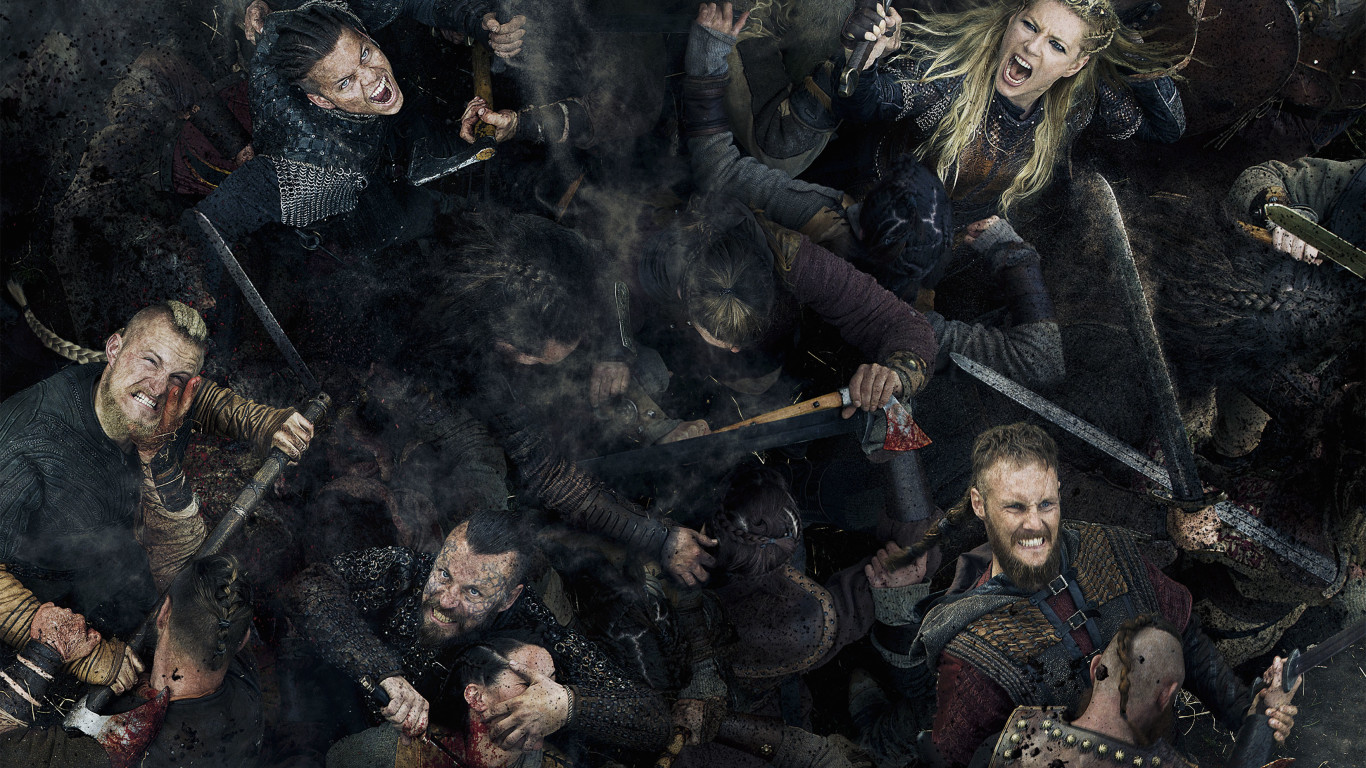 vikings wallpaper 1920x1080,art,cg artwork,games