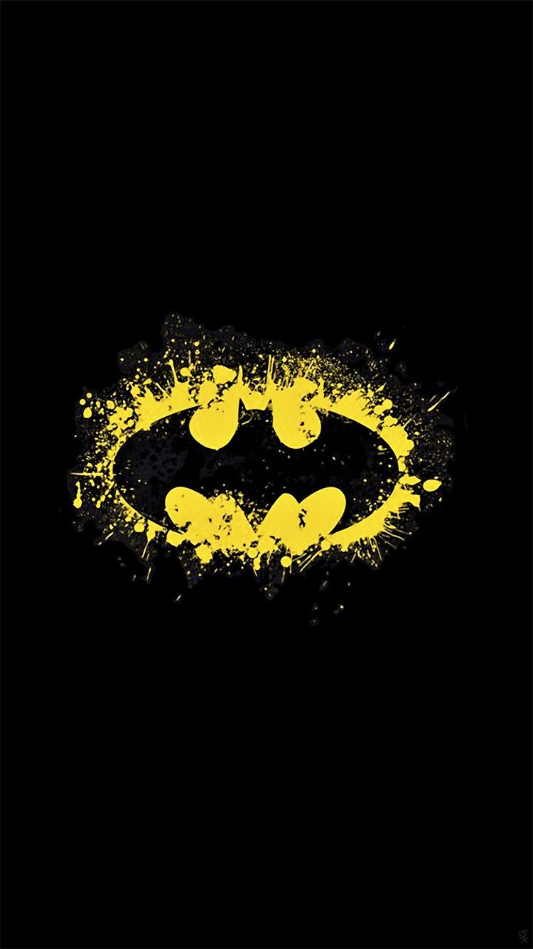 batman logo iphone wallpaper,batman,schwarz,gelb,text,lächeln