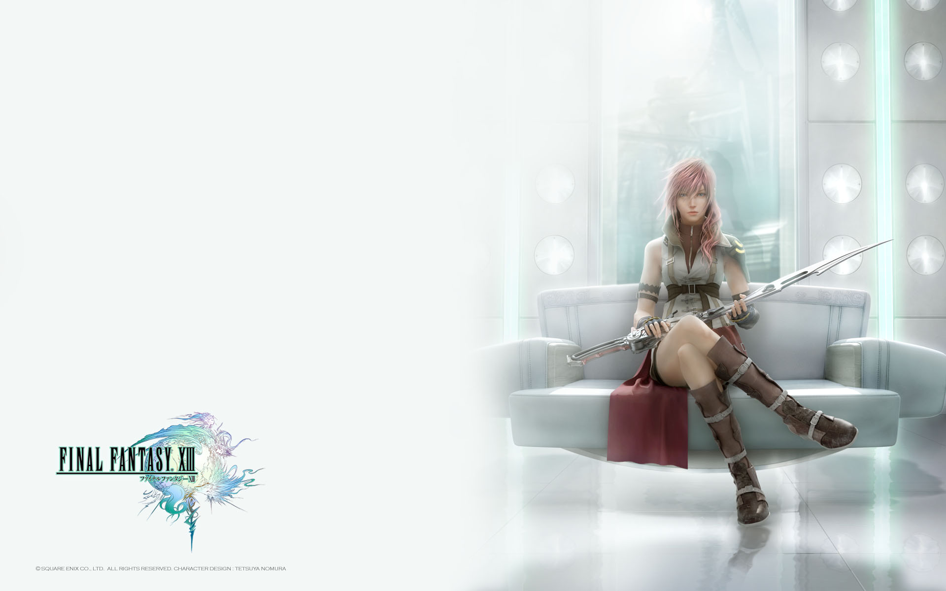 final fantasy xiii wallpaper,sitting,cg artwork,design,action figure,photography