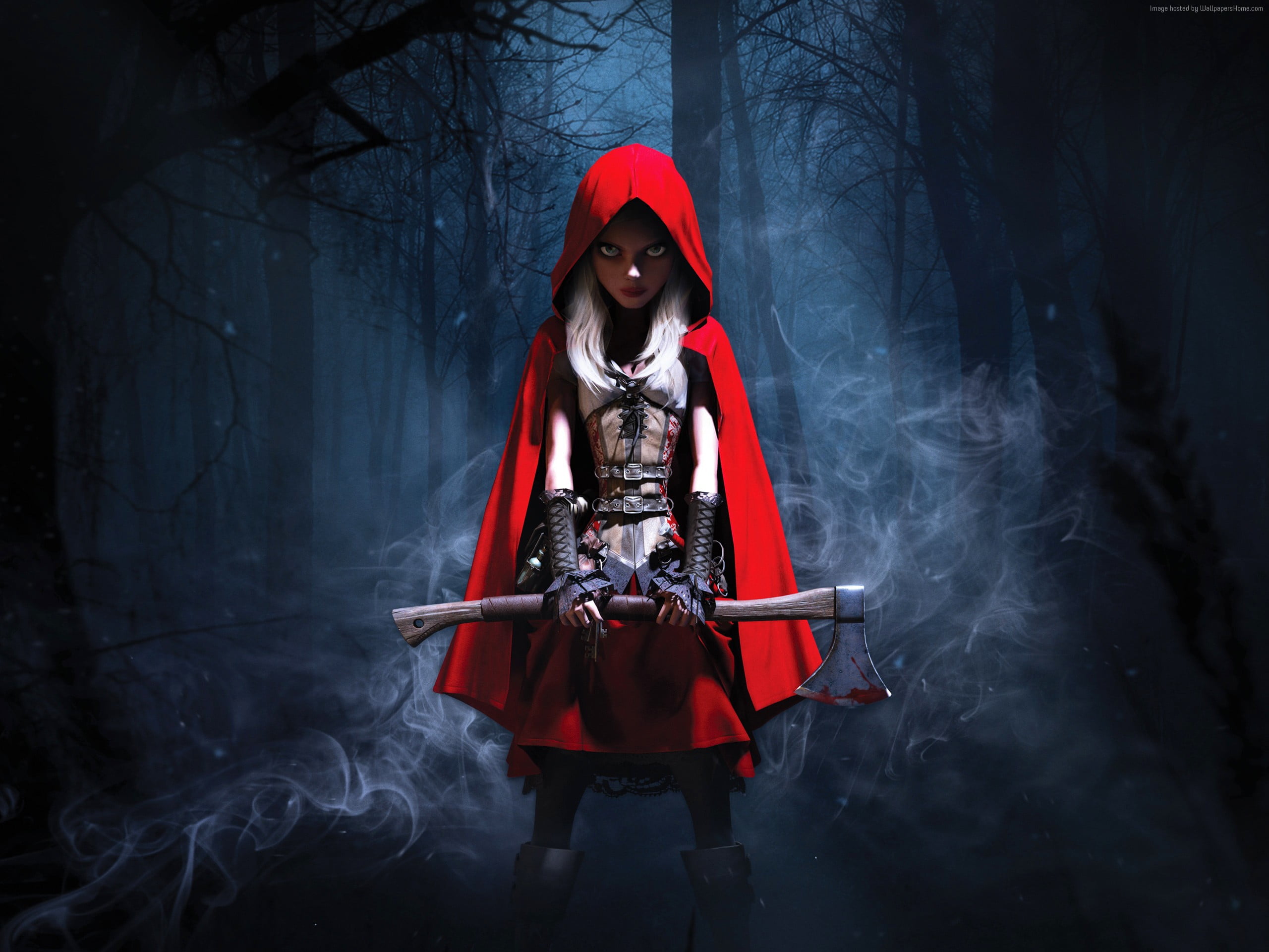 axe wallpaper,red,darkness,cg artwork,photography,fictional character