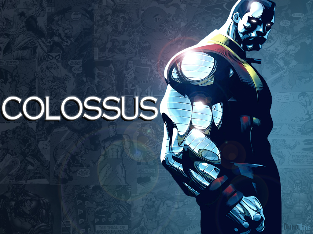 colossus wallpaper,fictional character,superhero,graphic design,action film,suit actor