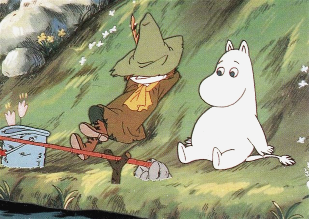 moomin wallpaper hd,cartoon,animated cartoon,illustration,animation,art