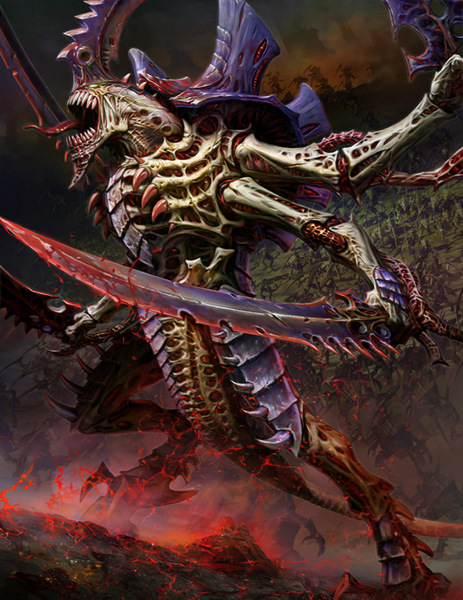 tyranid wallpaper,action adventure game,cg artwork,demon,fictional character,dragon