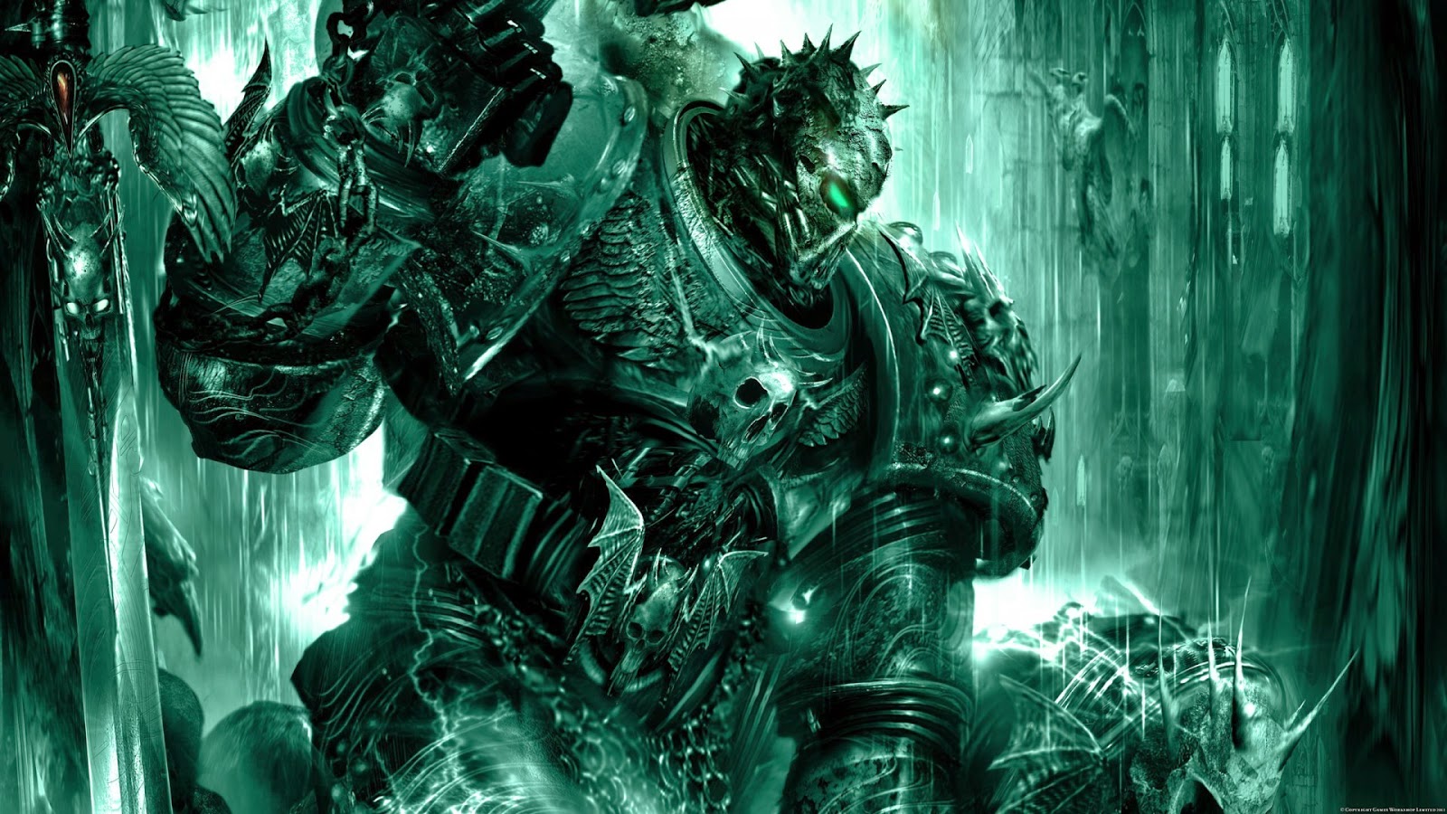 warhammer 40k fondo de pantalla hd,cg artwork,personaje de ficción,juego de acción y aventura,composición digital,ilustración