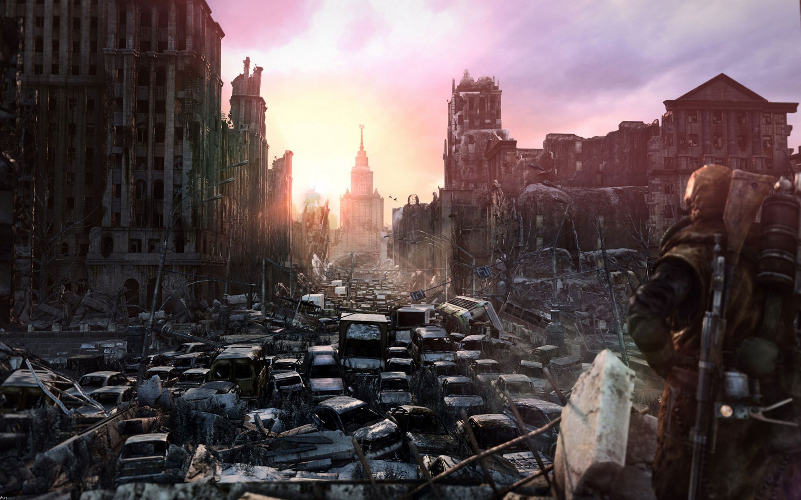 dystopia wallpaper,action adventure game,ruins,screenshot,sky,pc game