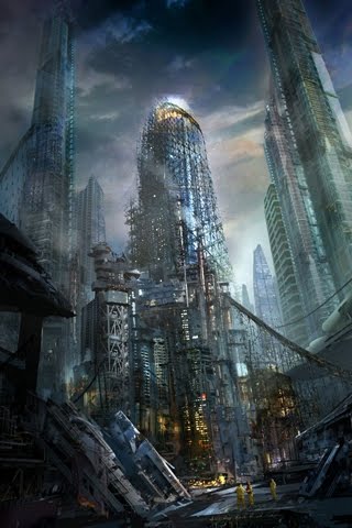 dystopia wallpaper,action adventure game,metropolis,metropolitan area,city,human settlement