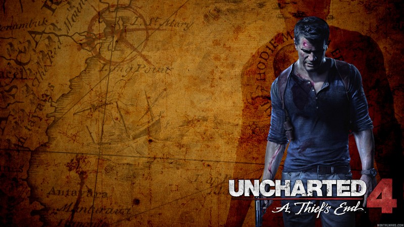 uncharted iphone wallpaper,font,human,poster,photography,fictional character