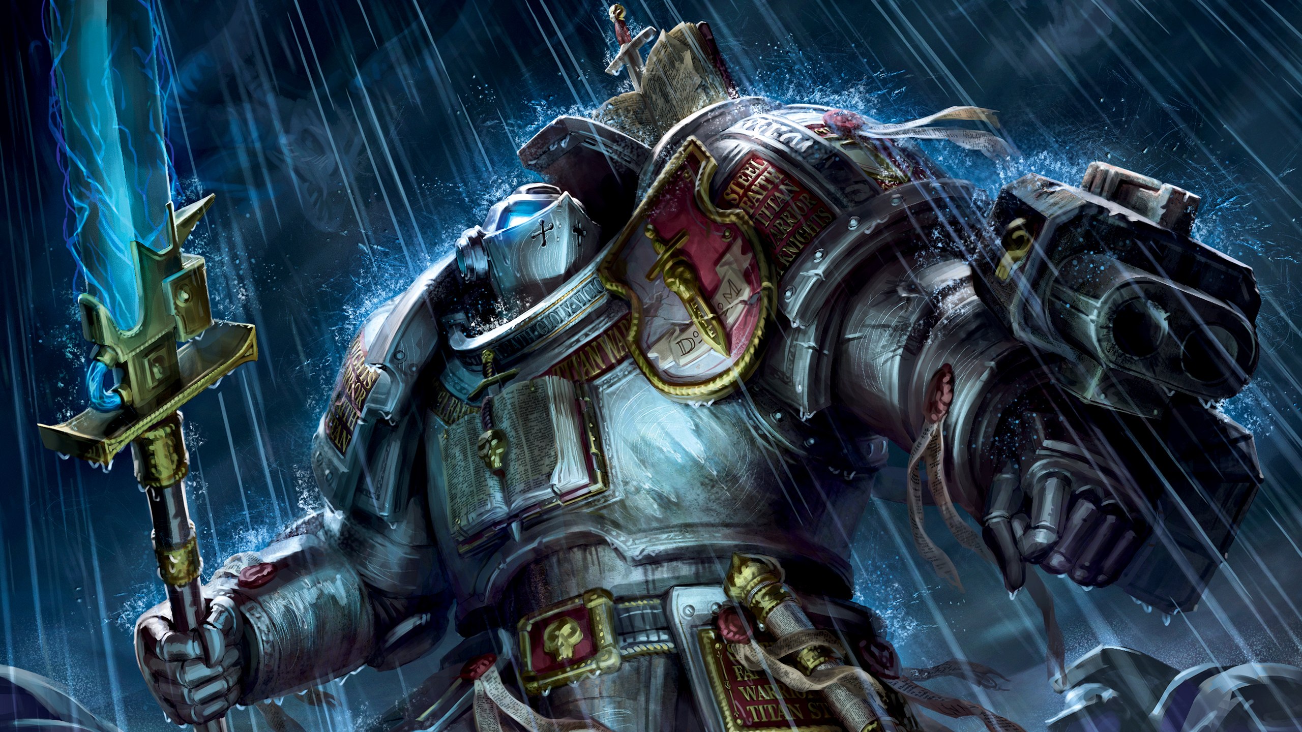 grey knights wallpaper,action adventure game,fictional character,pc game,cg artwork,strategy video game