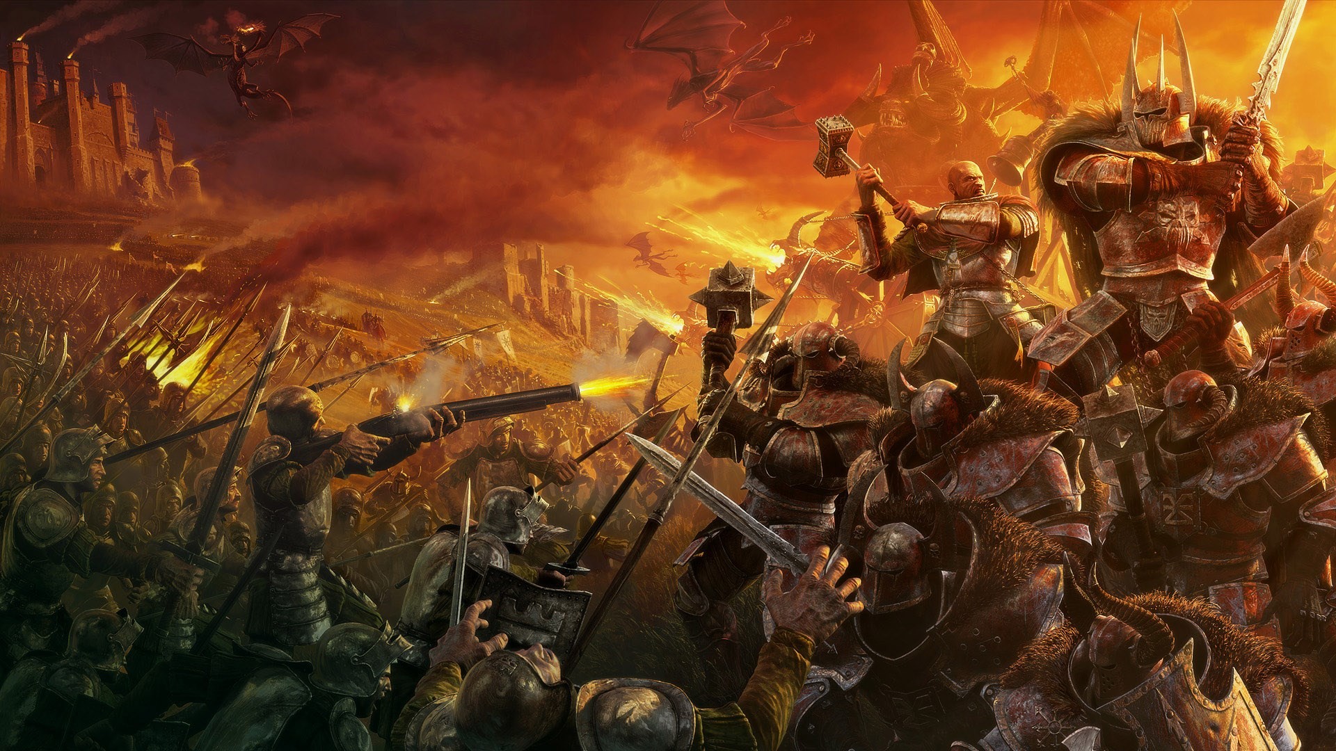 warhammer 40k wallpaper 1920x1080,action adventure game,strategy video game,pc game,battle,cg artwork