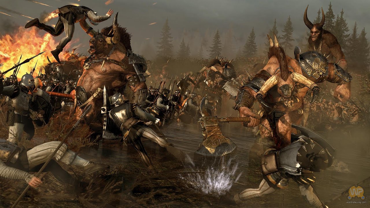 warhammer total war wallpaper,action adventure game,strategy video game,mythology,pc game,demon