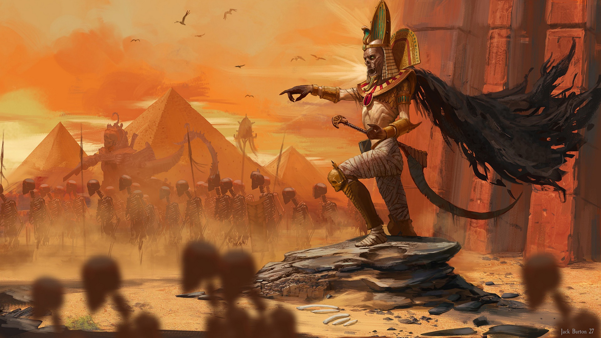 warhammer total war wallpaper,cg artwork,action adventure game,dragon,mythology,fictional character