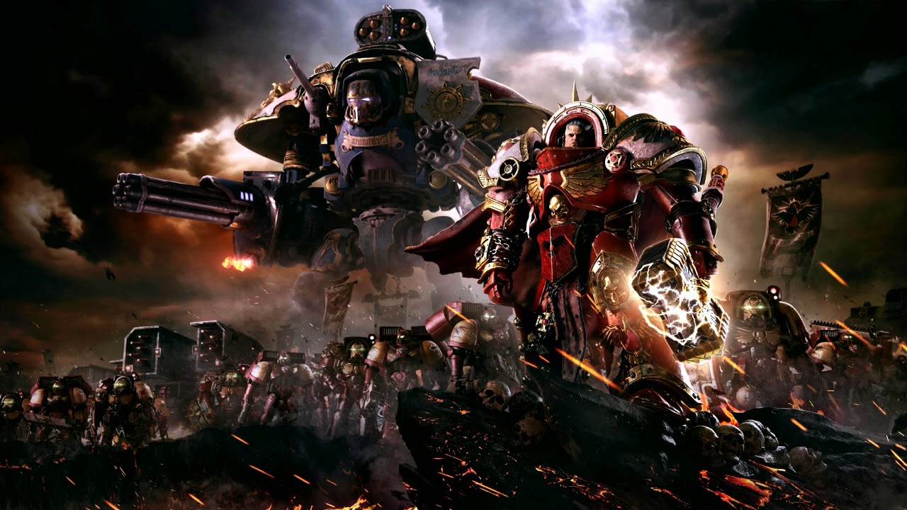 40k wallpaper,action adventure game,pc game,strategy video game,mecha,cg artwork