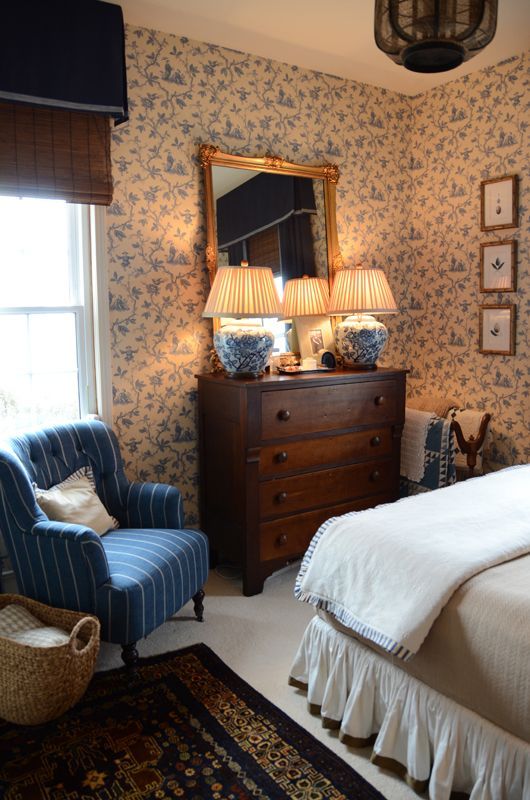 country cottage style wallpaper,room,bedroom,furniture,property,interior design