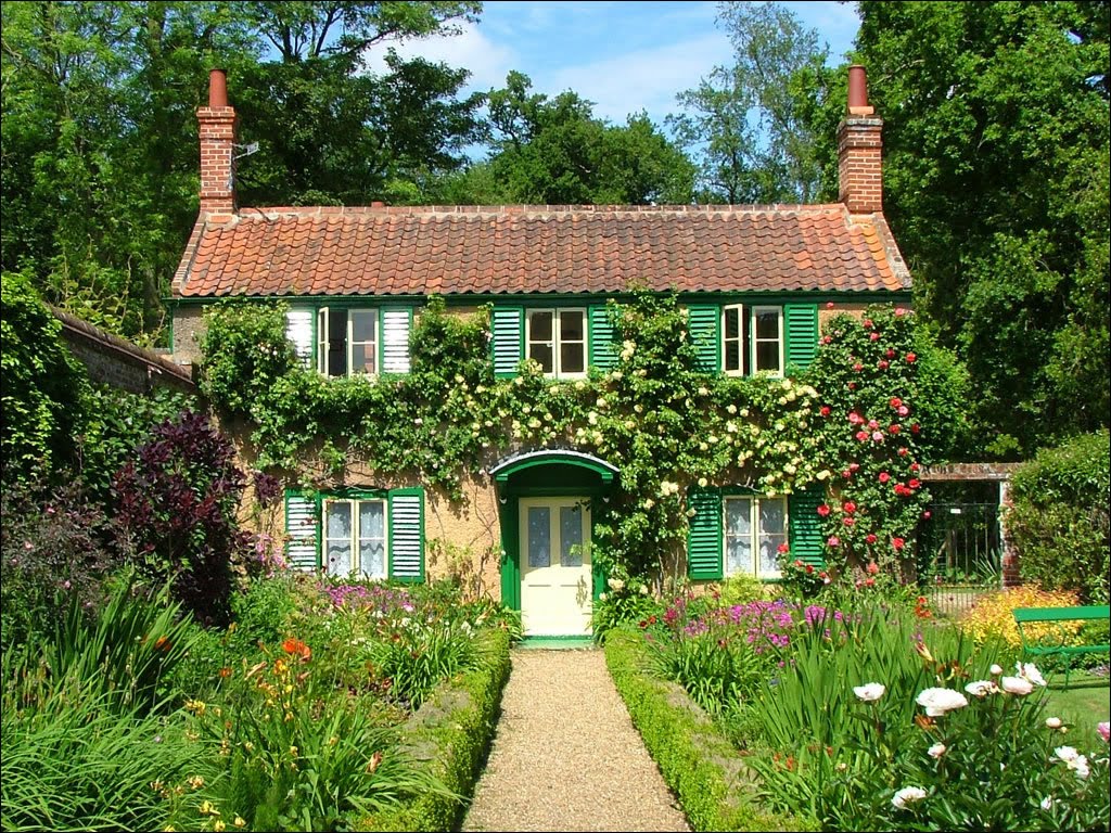country cottage style wallpaper,property,building,house,cottage,estate