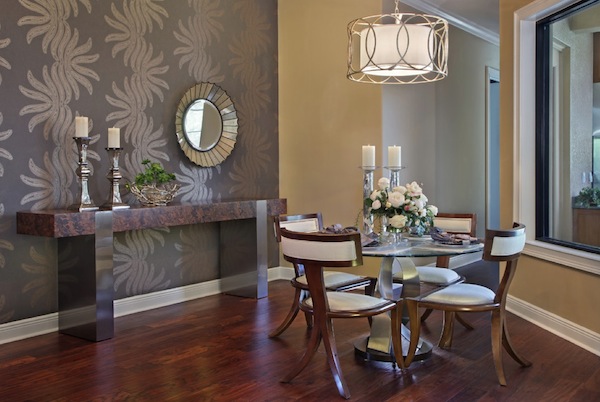 dining room wallpaper ideas,room,dining room,interior design,furniture,property