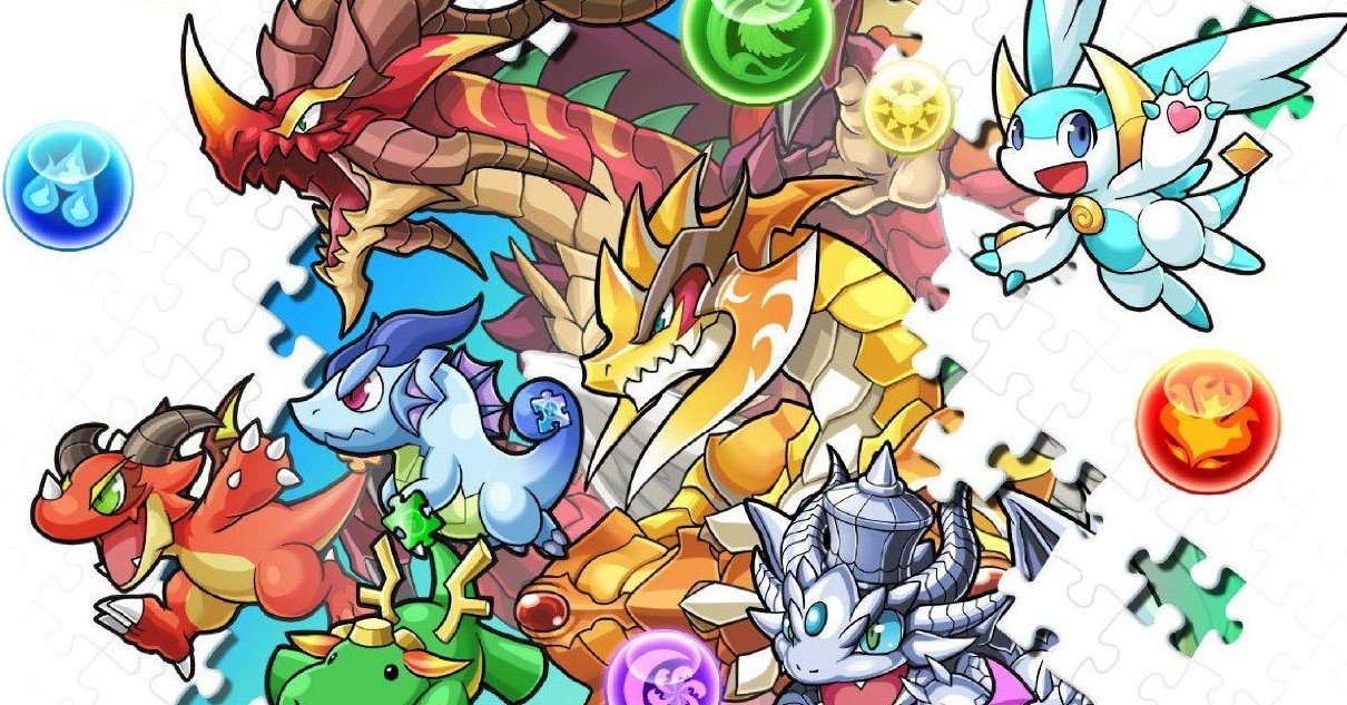 puzzle and dragons wallpaper,cartoon,animated cartoon,sonic the hedgehog,fictional character,illustration