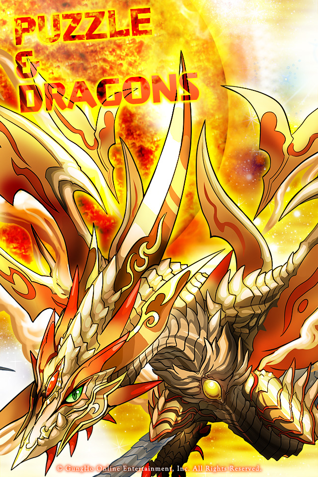 puzzle and dragons wallpaper,dragon,fictional character,cg artwork,games,mythical creature