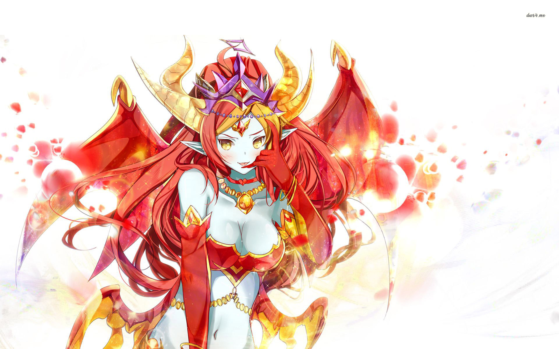 puzzle and dragons wallpaper,cg artwork,anime,illustration,fictional character,graphic design