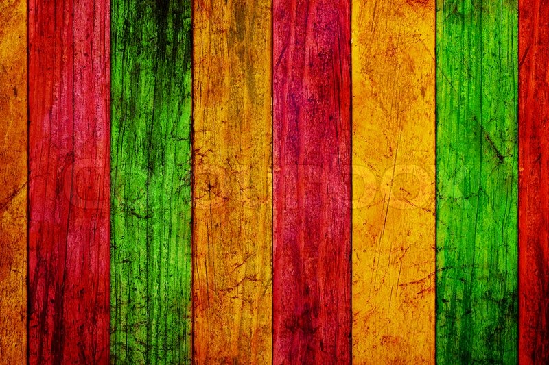 カラフルな木の壁紙,木材,緑,赤,ウッドステイン,黄