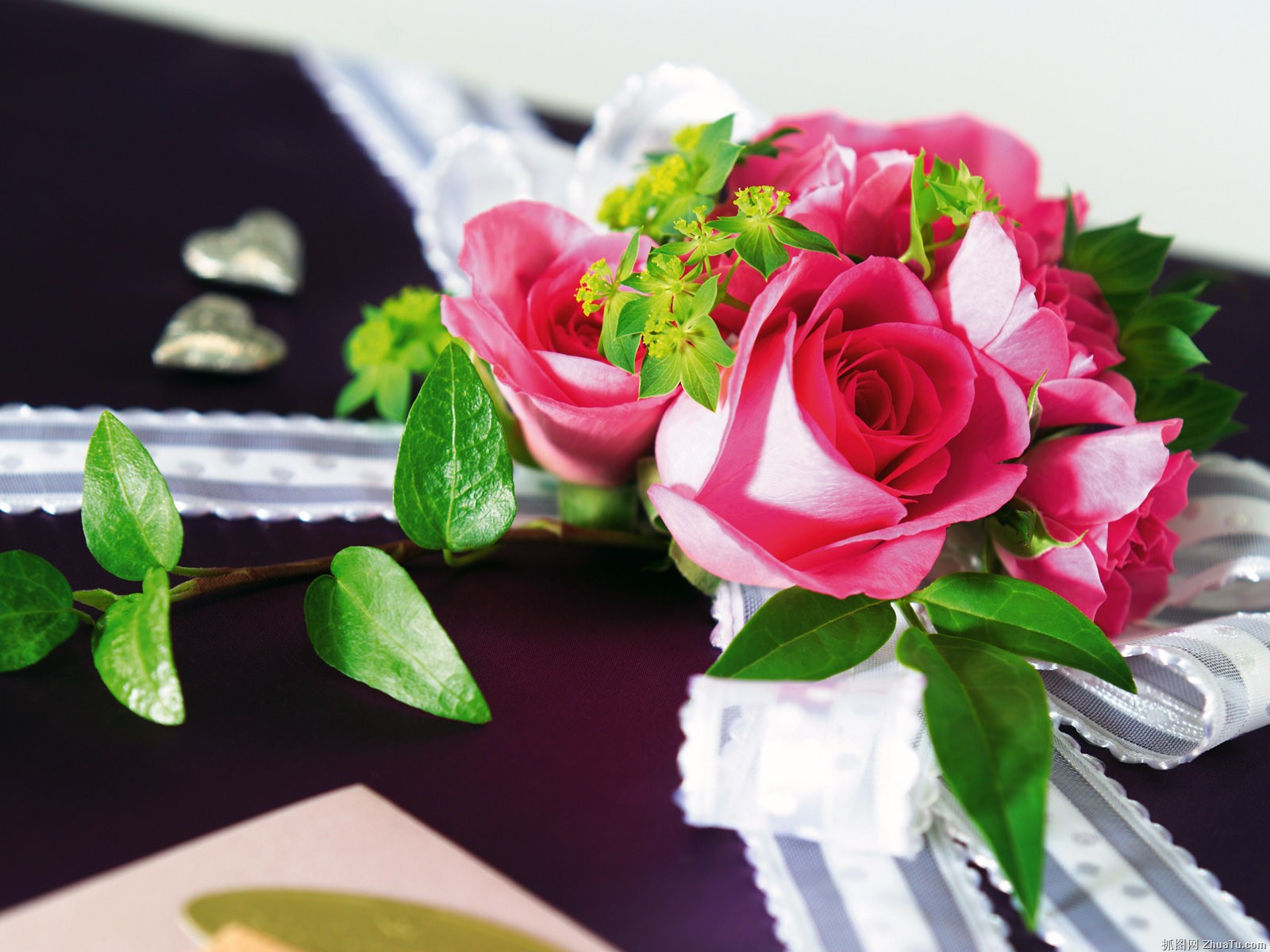 papel tapiz de regalo rosa,flor,rosado,rosas de jardín,planta,floristería