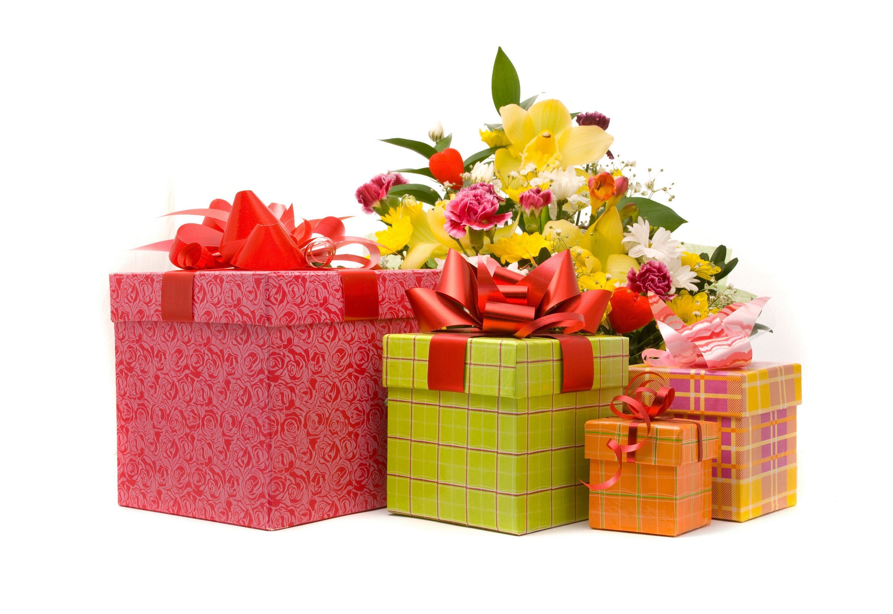 carta da parati regalo hd,presente,vaso di fiori,rosa,tagliare i fiori,fiore
