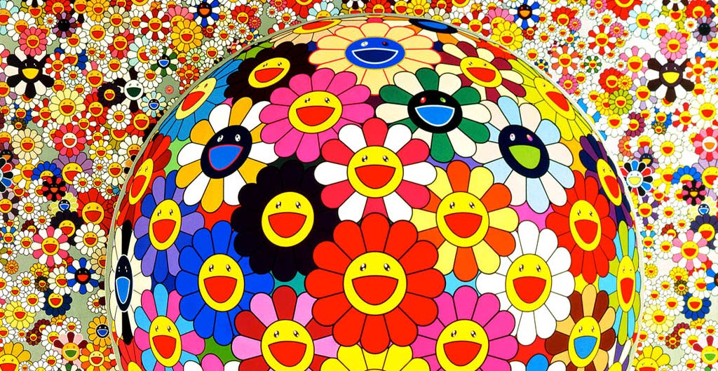 murakami wallpaper,circle,psychedelic art,art