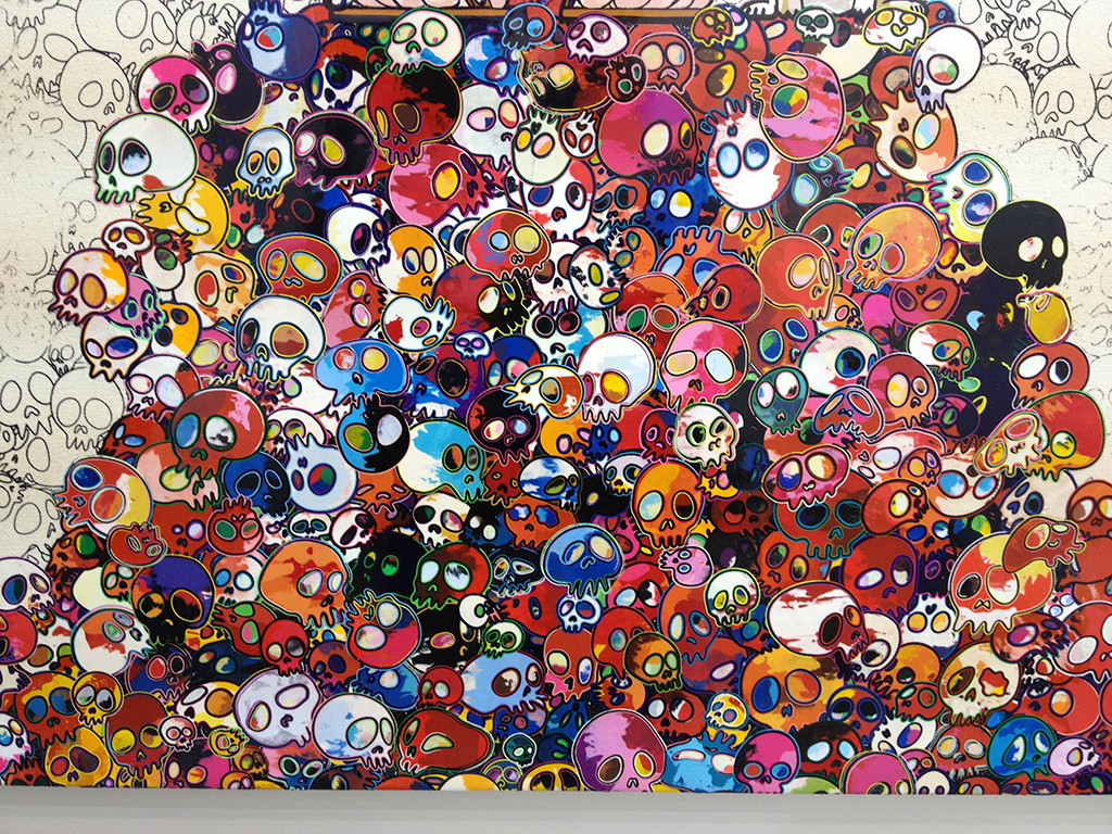murakami wallpaper,arte moderno,arte,colección,textil