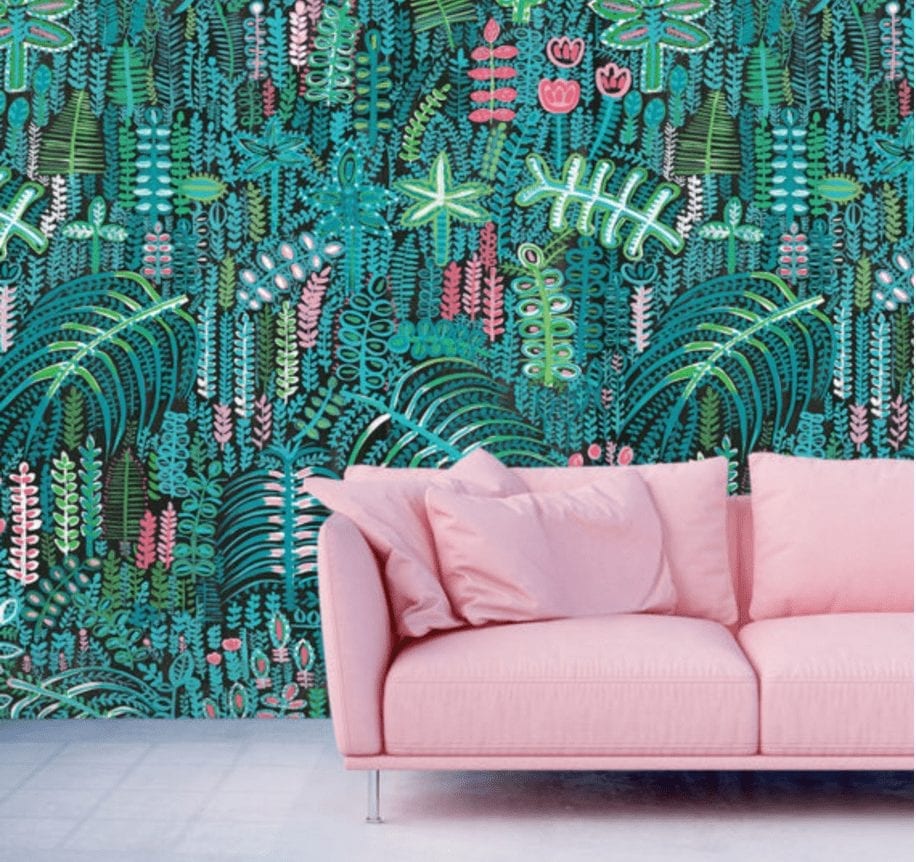 jungle wallpaper uk,verde,turchese,sfondo,parete,alzavola
