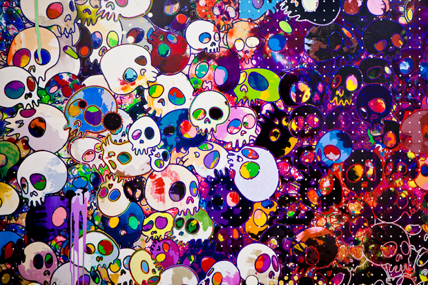 murakami wallpaper,pattern,psychedelic art,circle,design,colorfulness