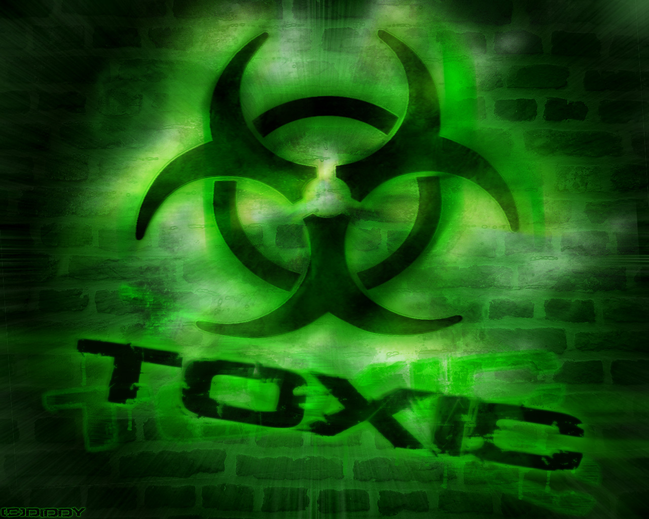 toxic wallpaper,green,symbol,graphics,font,logo