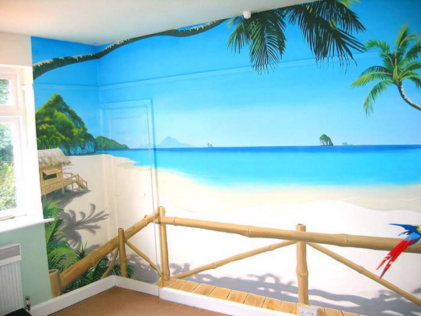 beach themed wallpaper uk,property,wall,mural,caribbean,azure