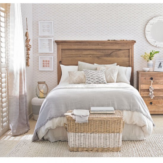 beach themed wallpaper uk,furniture,bedroom,bed,white,bed frame