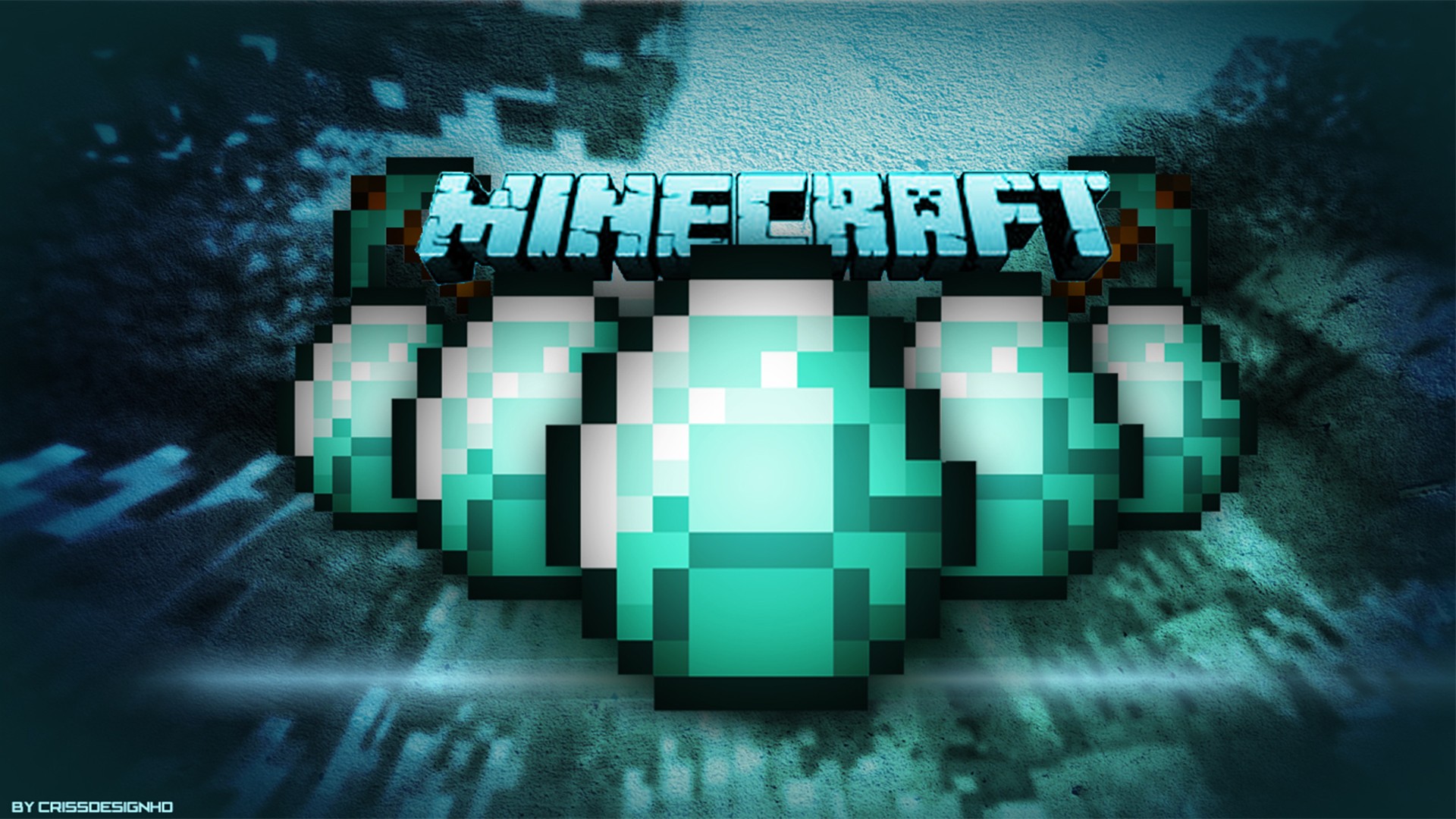 minecraft diamant tapete,schriftart,videospielsoftware,grafikdesign,grafik,spiele