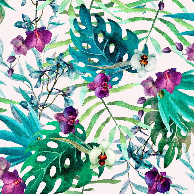 열대 벽지 영국,식물,꽃,무늬,잎,디자인