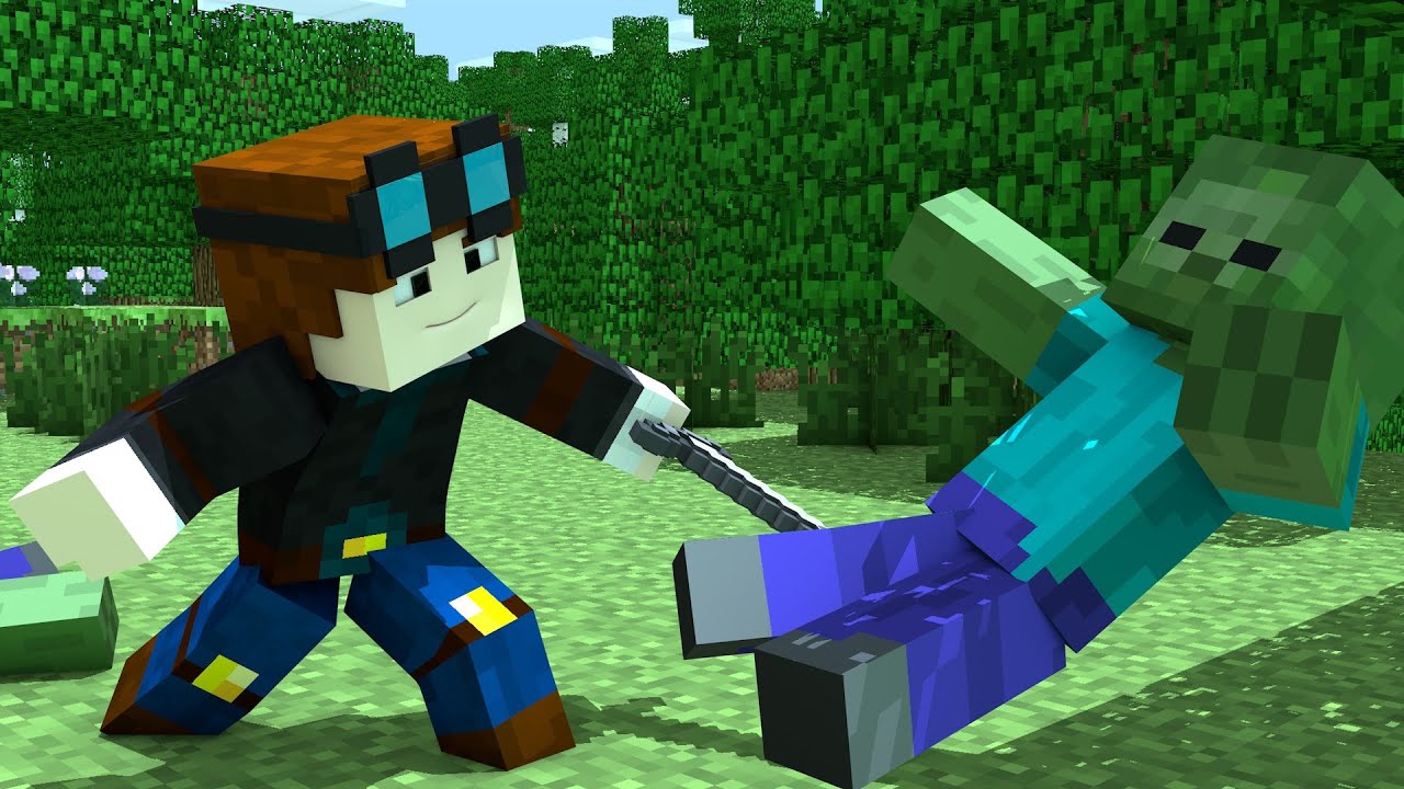 minecraft animation wallpaper,video game software,animation,minecraft,fictional character,games