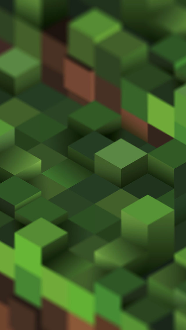 minecraft phone wallpaper,green,square,video game software,games,symmetry