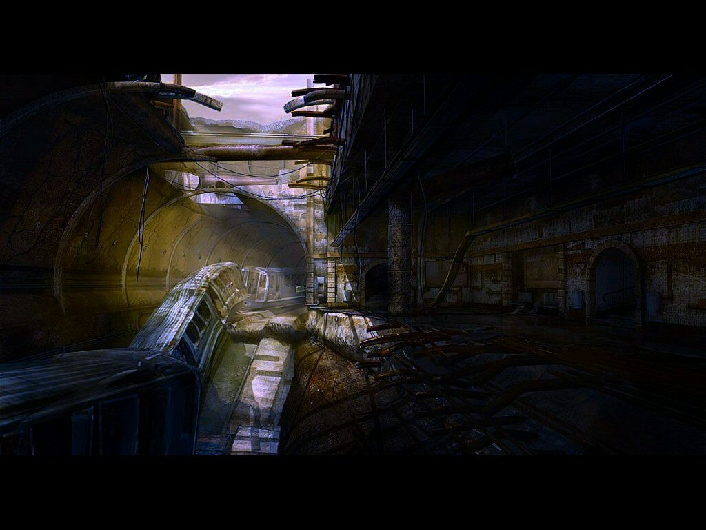 post apocalyptic wallpaper,darkness,light,screenshot,action adventure game,pc game