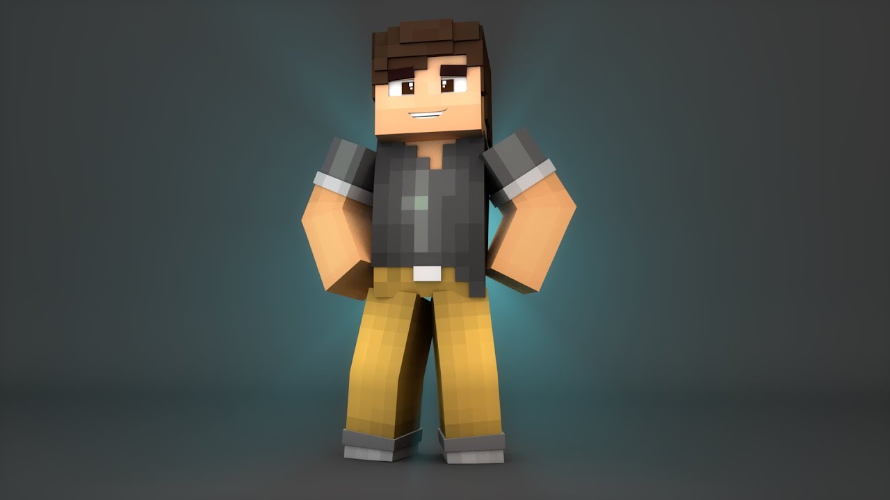 minecraft 3d wallpaper,toy,animation,video game software,minecraft,fictional character