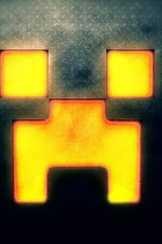 minecraft iphone wallpaper,orange,gelb,schriftart,animation,illustration