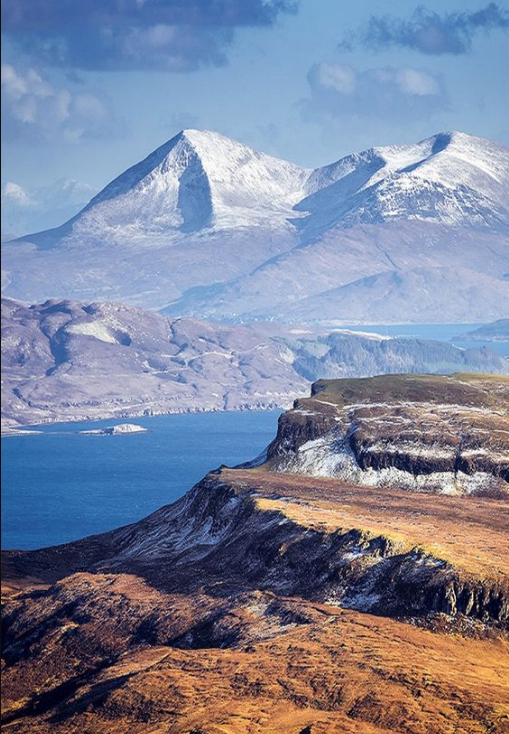 スコットランドのiphoneの壁紙,山,自然の風景,山脈,自然,海嶺