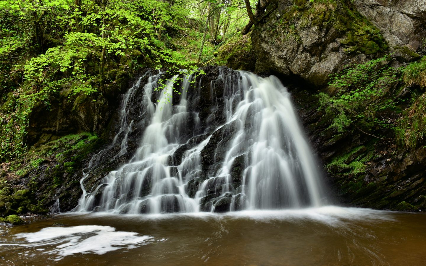 スコットランドのiphoneの壁紙,滝,水資源,水域,自然の風景,自然