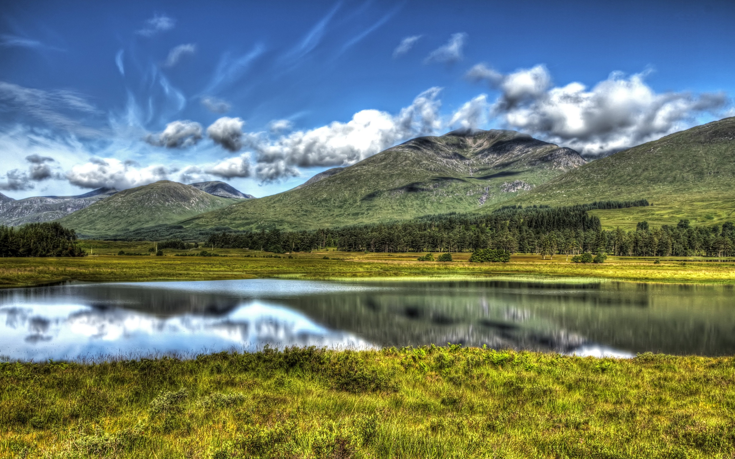 スコットランドのiphoneの壁紙,自然の風景,自然,山,タルン,反射