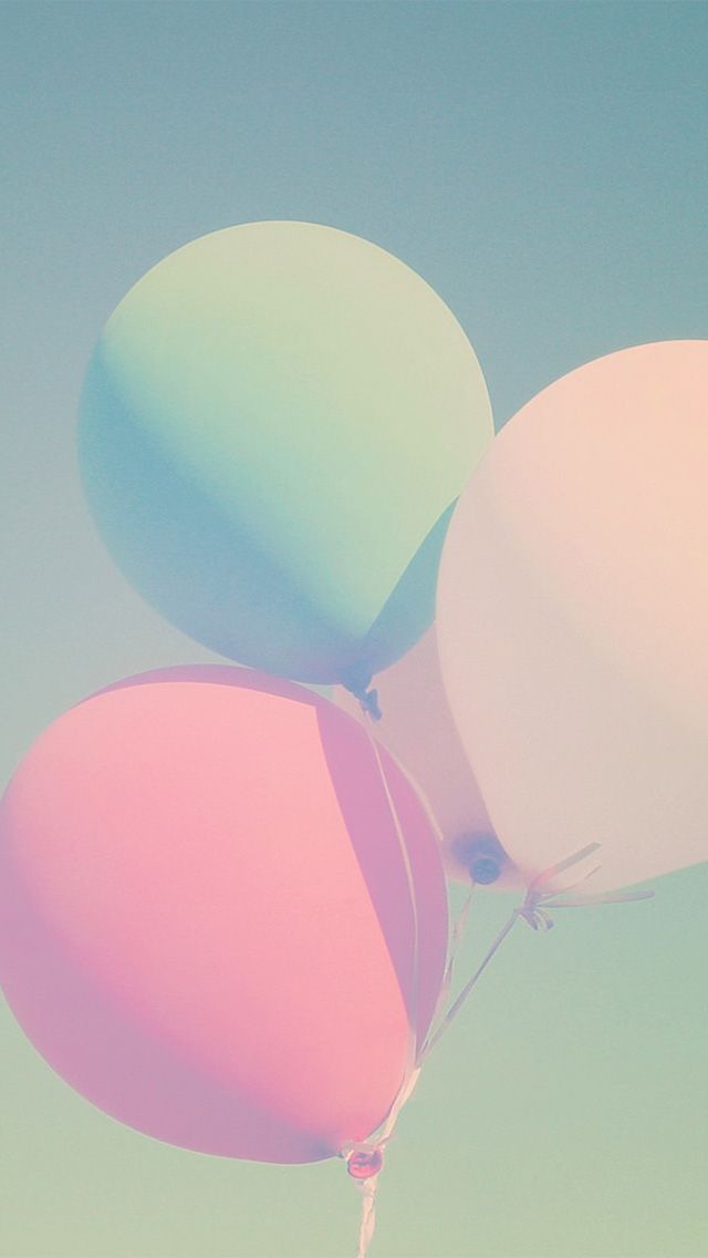 fond d'écran iphone pastel tumblr,ballon,rose,fourniture de fête