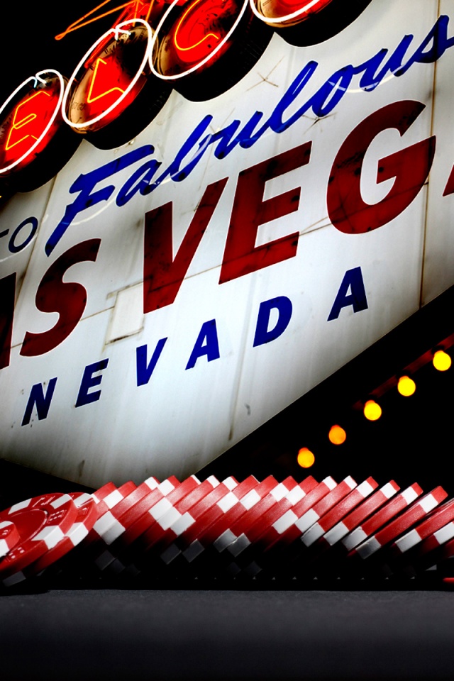 las vegas iphone wallpaper,font,junk food,flag of the united states,advertising