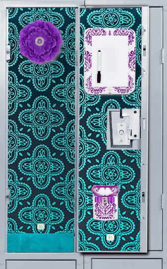 locker lookz wallpaper,alzavola,modello,turchese,arti visive,design