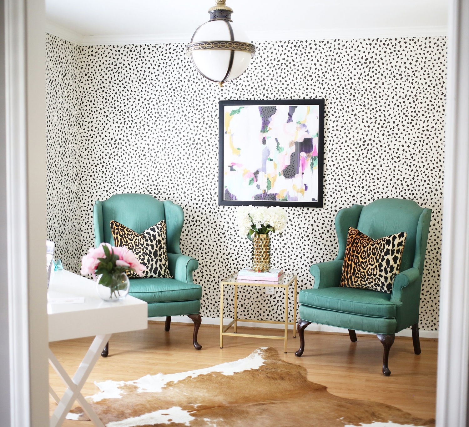 Thibaut Tanzania And Circa Lighting Pendant Office Club Chair