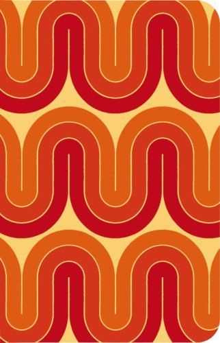 60 년대 스타일 벽지,주황색,무늬,빨간,분홍,선
